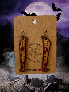 Halloween Mask Earrings